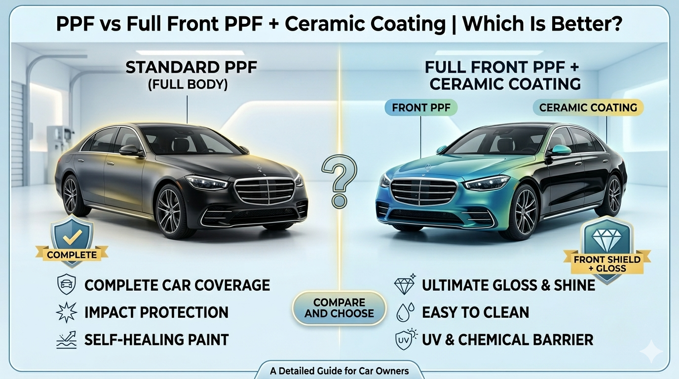 PPF vs Ceramic Coating